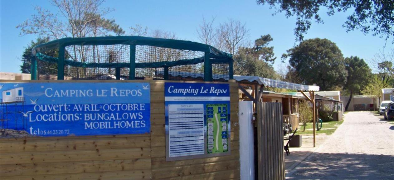 Camping Le Repos サン・パレ・シュル・メール エクステリア 写真